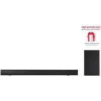 Panasonic SC-HTB150EBK Slim 2.1 Wireless Compact Soundbar with Wireless Subwoofer in Black