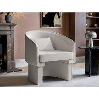 Solace+Co Lowen Accent Chair in Cream