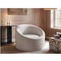 Solace+Co Amari Accent Swivel Chair in Cream