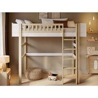 Noomi Kayla High Sleeper Bed White | Size: EU Single