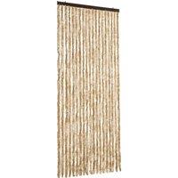 Berkfield Home Insect Curtain Beige 56x185 cm Chenille
