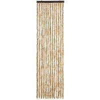 Berkfield Home Insect Curtain Beige 56x185 cm Chenille