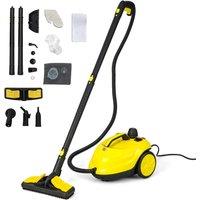 Costway 2000W Steam Cleaner High Pressure Steamer Cleaning Machine in Yellow