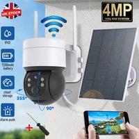 Kelvenix 360 Wireless Security Camera PTZ WiFi IP Solar in White