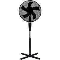 EONLION Black 16inch Oscillating Pedestal Fan Floor Standing Air Cooling