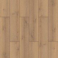 Vinyl Flooring UK Step 12mm Click Laminate Flooring Wood Effect-8 Planks-Covers 1.875sqm in Beige