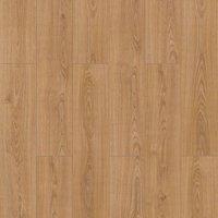Vinyl Flooring UK Step 12mm Click Laminate Flooring Wood Effect-8 Planks-Covers 1.875sqm in Brown