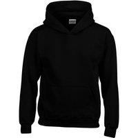 Gildan Heavy Blend Hooded Sweatshirt in Black | Size: 9 Years