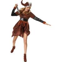 tectake Women's Fancy Dress Costume - Viking | Size: Medium