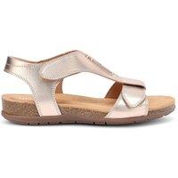 Hotter Women's 'Rysy' Sandals in Metallic Gold | Size: 8
