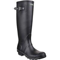 Cotswold Women's 'Sandringham' PVC Wellington Boots in Black | Size: 9