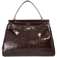 Dune London Women's 'Dynamic' Leather Tote Bag in Brown