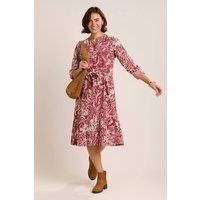 Brakeburn Women's ALISE DRESS in Burgundy | Size: 8