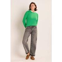 Brakeburn Women's VERTU JUMPER in Green | Size: 18