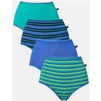 British Boxers Women's Pack of Four "Perfect Day" Full Briefs | Size: XL