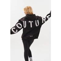 BCouture Women's Leggings & Oversized Hoodie Set in Black | Size: Large