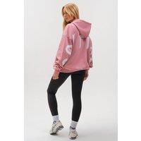 BCouture Women's Leggings & Oversized Hoodie Set in Pink | Size: Small
