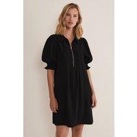 Phase Eight Women's Candice Zip Dress in Black | Size: 12