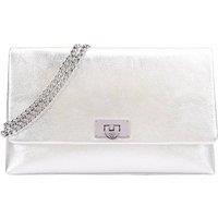 SOSANDAR Women's Madison Crossbody Bag in Silver