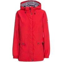 Trespass Women's Flourish Waterproof Jacket in Red | Size: Small