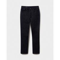 Crew Clothing Women's Straight Leg Jean Black | Size: 12R