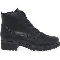 Gabor Women's 'Zumba' Lace Up Ankle Boots in Black | Size: 5.5