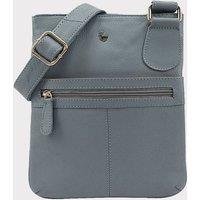 Lloyd Baker Women's Auli Leather Cross Body Bag in Mid Navy