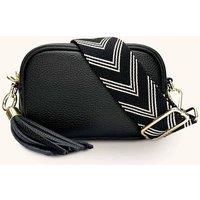 Apatchy London Women's The Maisie Midi Suede Bag in Chocolate