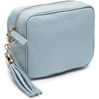 Elie Beaumont Women's Crossbody Tassel Bag in Baby Blue