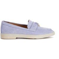 Dune London Women's 'Grinning' Suede Loafers in Blue | Size: 6