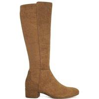 Dune London Women's 'Tayla' Suede Knee High Boots in Brown | Size: 7