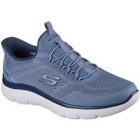 Skechers Men's Summits Top Rate Trainers in Blue | Size: 6