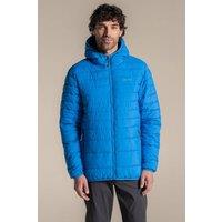 Craghoppers Men's Compresslite IX Hooded Water Repellent Jacket in Light Blue | Size: Small