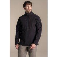 Craghoppers Men's Expert Kiwi 3-Layer Softshell Jacket in Black | Size: 2XL