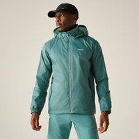 Regatta Men's Lyle IV Waterproof Packaway Jacket in Mint | Size: Small