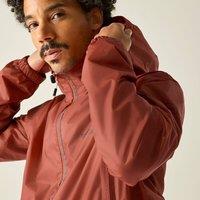 Regatta Men's Lyle IV Waterproof Packaway Jacket in Terracotta | Size: 4XL
