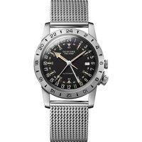 Glycine Men's GL0464 Airman 40mm Automatic Watch in Silver