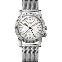 Glycine Men's GL0466 Airman 40mm Automatic Watch in Silver