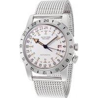 Glycine Men's GL0470 Airman 40mm Automatic Watch in Silver