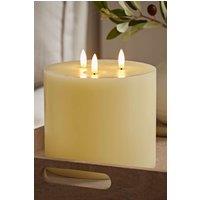 ValueLights LED Flickering Flameless Real Wax Candle Ivory Light Decoration