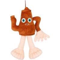 VFM e-Store Brain rot Teapot Soft Toy Plush Gift 30cm x 25cm Brown X 1 | Size: 30 cm x 25 cm
