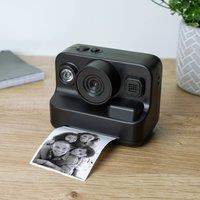 Menkind RED5 Black-and-White Thermal Instant Camera in Black