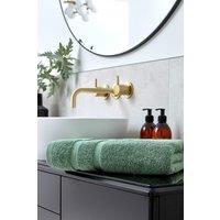 CHRISTY 'Signum' Heavyweight 100% Combed Cotton Towels in Jade | Size: Bath Sheet