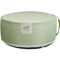 idooka Green Inflatable Pouffe Durable Water-Resistant Camping Seat in Light Green | Size: 600g