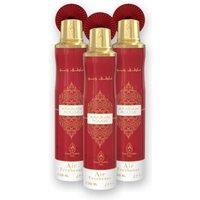French Arabian Perfume Arabian Rouge Air Freshener 300ml 3 Pack Long-lasting Room Spray in Red