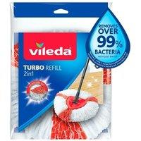 Vileda Turbo 2 in 1 Mop Head in White