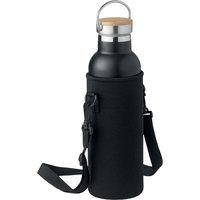 MidOcean Tiksi Double-Walled Flask in Black