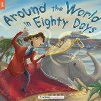 Jules Verne Around the World in Eighty Days - Foxton Reader Level-5 (1700