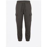 Foster Taylor Men's Men's Cargo Joggers JL in Charcoal | Size: Small