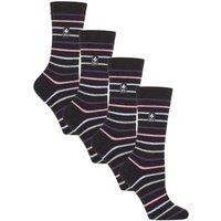 Heat Holders Women's 4 Pairs UltraLite Lightweight Thermal Socks | Size: 4-8